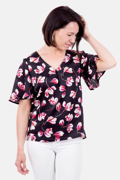 Schnittmuster Jane Damenbluse und Kleid by pattydoo